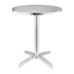 Picture of Bolero Round Flip Top Table Stainless Steel 600mm - U423
