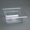 Picture of Vogue Polycarbonate 1/6 Gastronorm Container 65mm Clear - U239