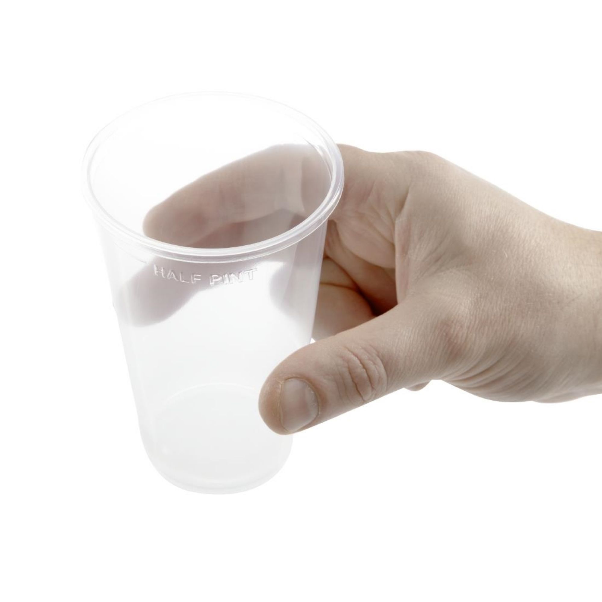 Picture of eGreen Flexy-Glass Recyclable Half Pint To Line UKCA CE Marked 284ml (1000 pack)