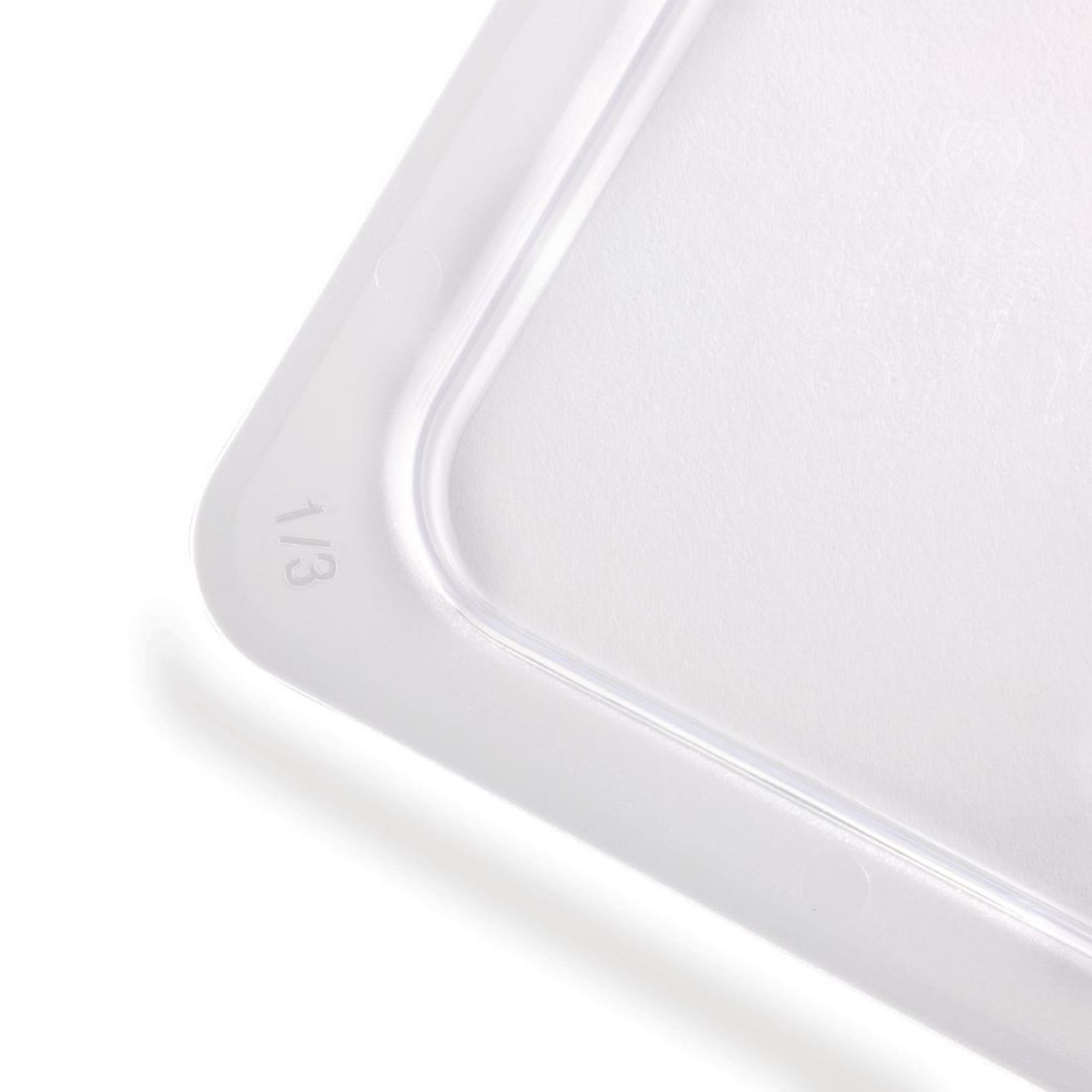 Picture of Vogue Polycarbonate 1/3 Gastronorm Lid Clear