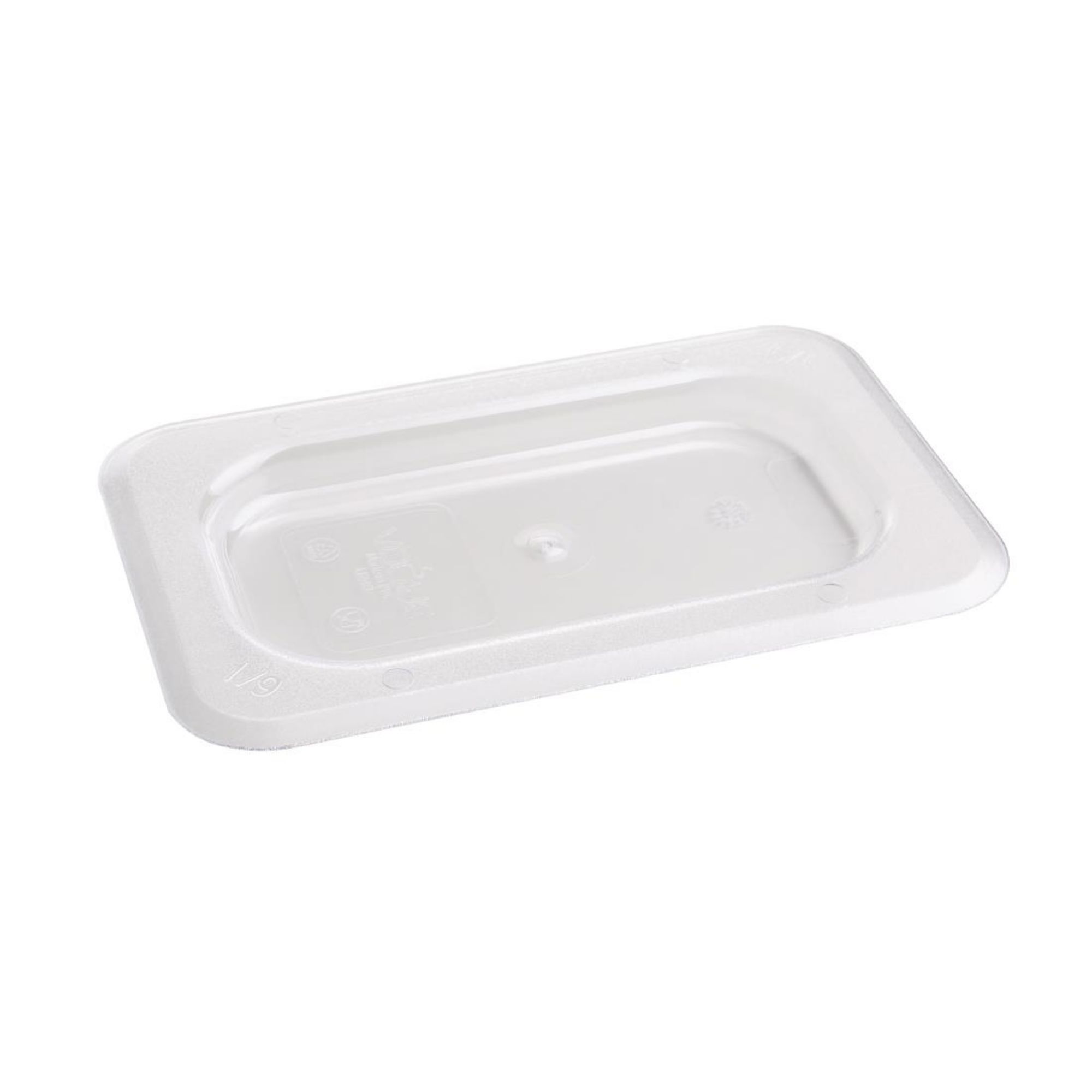 Picture of Vogue Polycarbonate 1/9 Gastronorm Lid Clear