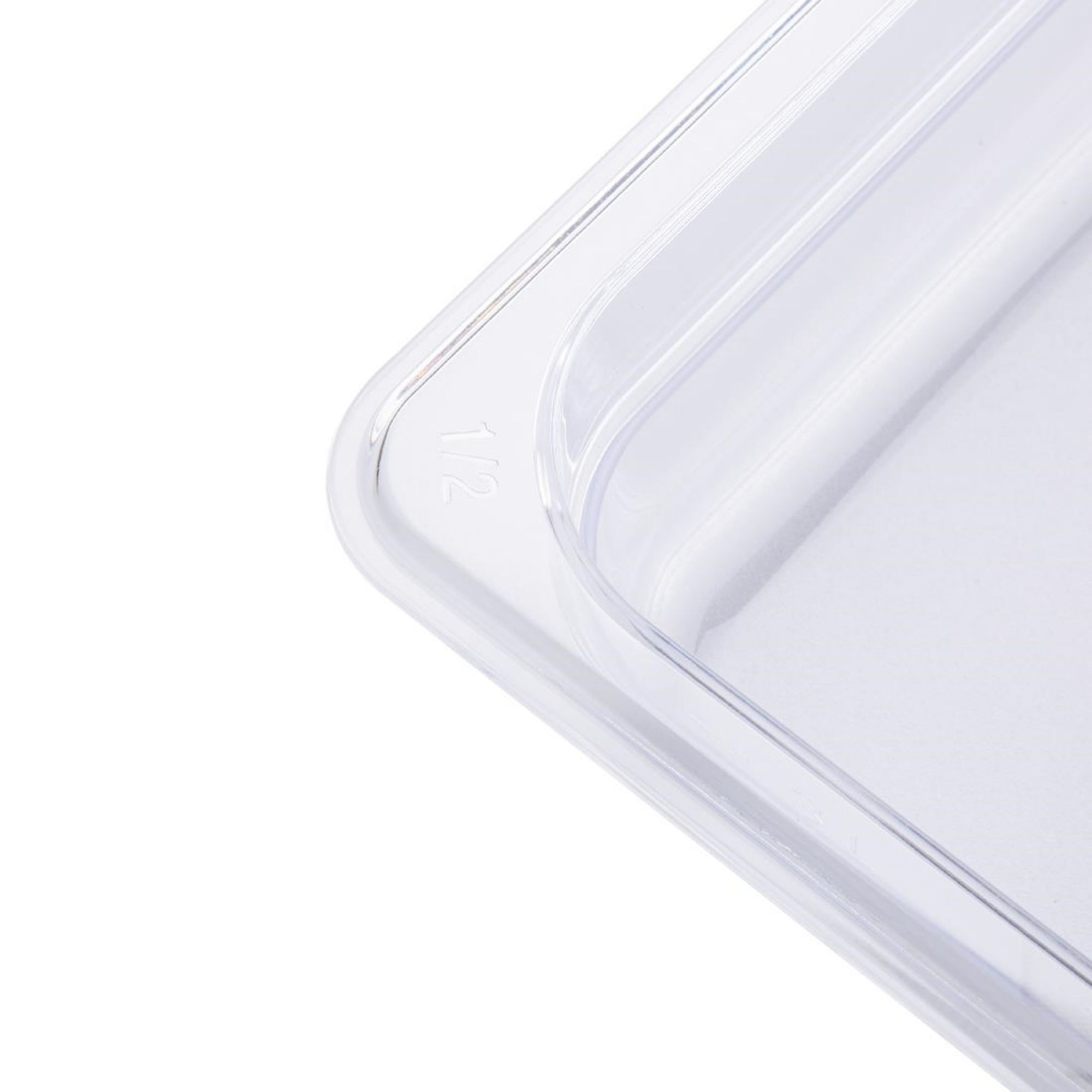 Picture of Vogue Polycarbonate 1/2 Gastronorm Container 65mm Clear