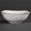 Picture of Olympia Whiteware Rounded Square Bowls 180mm (Pack of 12) - U174