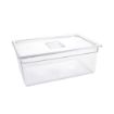Picture of Vogue Polycarbonate 1/1 Gastronorm Container 200mm Clear - U227