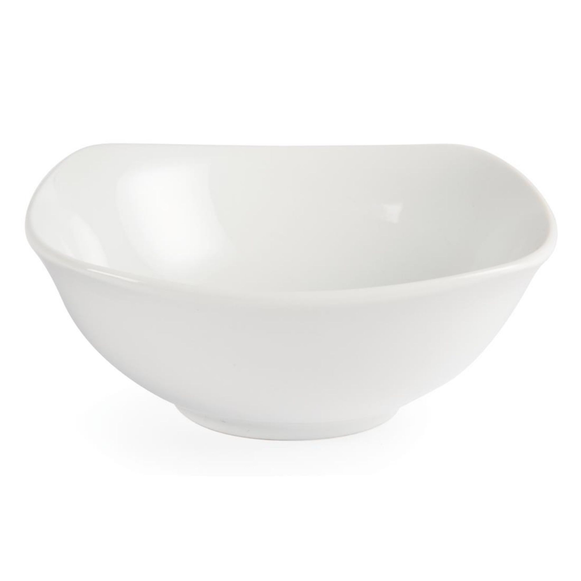 Picture of Olympia Whiteware Rounded Square Bowls 180mm (Pack of 12)