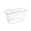 Picture of Vogue Polycarbonate 1/4 Gastronorm Container 150mm Clear - U238