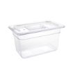 Picture of Vogue Polycarbonate 1/4 Gastronorm Container 150mm Clear - U238