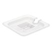 Picture of Vogue Polycarbonate 1/6 Gastronorm Lid Notched - U254