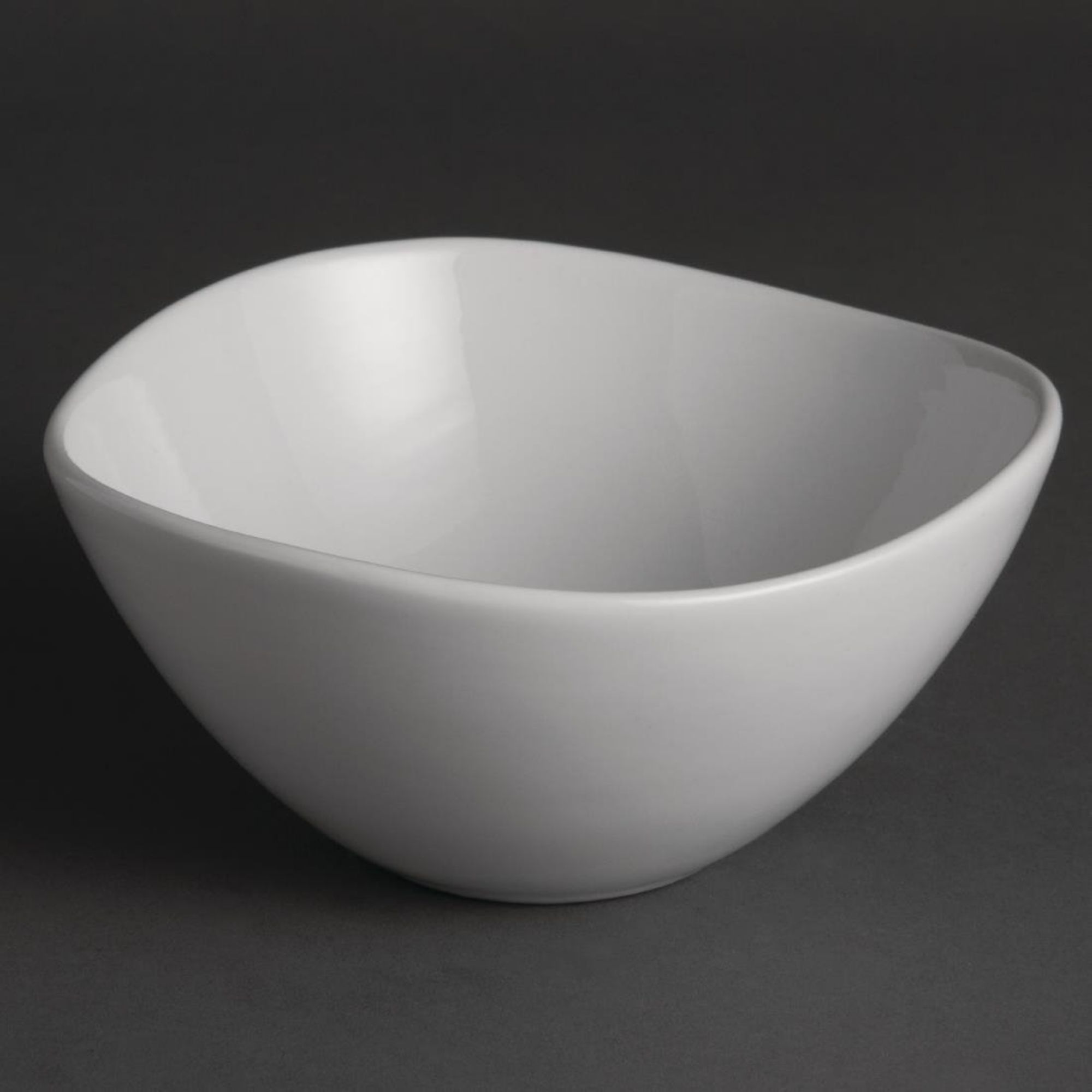 Picture of Olympia Whiteware Wavy Bowls 150mm (Pack of 12)