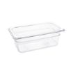 Picture of Vogue Polycarbonate 1/4 Gastronorm Container 100mm Clear - U237
