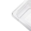 Picture of Vogue Polycarbonate 1/4 Gastronorm Container 100mm Clear - U237