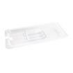 Picture of Vogue Polycarbonate 1/3 Gastronorm Lid Notched - U252