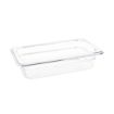 Picture of Vogue Polycarbonate 1/4 Gastronorm Container 65mm Clear - U236