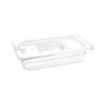 Picture of Vogue Polycarbonate 1/4 Gastronorm Container 65mm Clear - U236