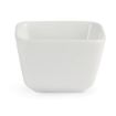 Picture of Olympia Whiteware Tall Square Mini Dishes 75mm (Pack of 12) - U178