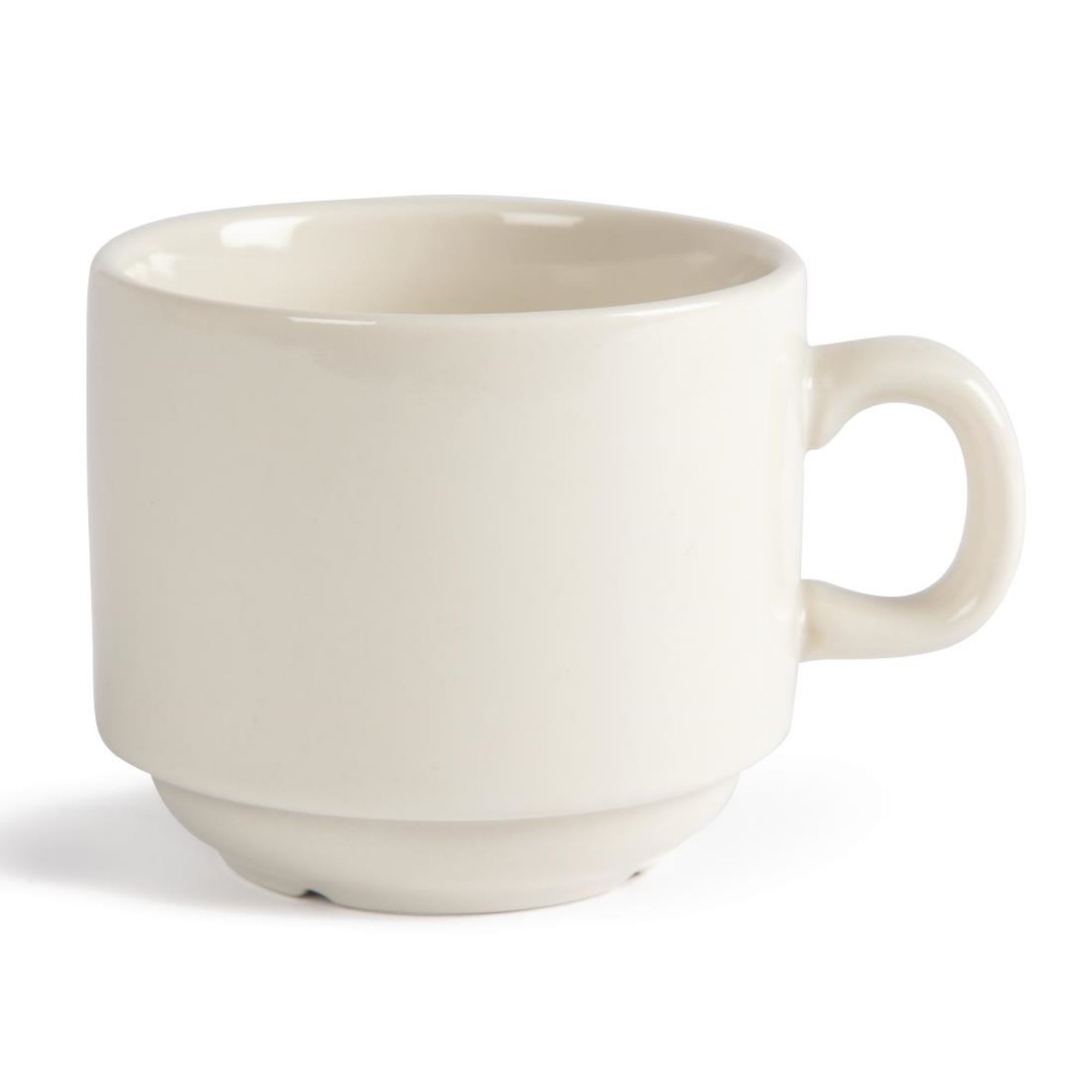 Picture of Olympia Ivory Stacking Tea Cups 206ml 7.5oz (Pack of 12)