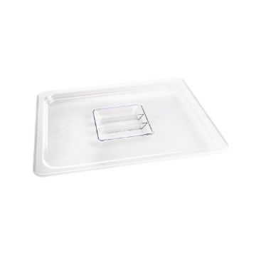 Picture of Vogue Polycarbonate 1/2 Gastronorm Lid Clear