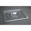 Picture of Vogue Polycarbonate 1/2 Gastronorm Lid Clear - U245