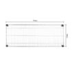 Picture of Vogue Metal Wire Wall Shelf 910mm - U201