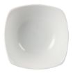Picture of Olympia Whiteware Rounded Square Bowls 140mm (Pack of 12) - U173