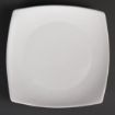 Picture of Olympia Whiteware Rounded Square Plates 185mm (Pack of 12) - U169