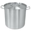 Picture of Vogue Stainless Steel Deep Stock Pot 36cm - T555