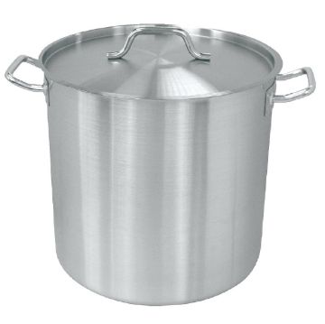 Picture of Vogue Stainless Steel Deep Stock Pot 36cm