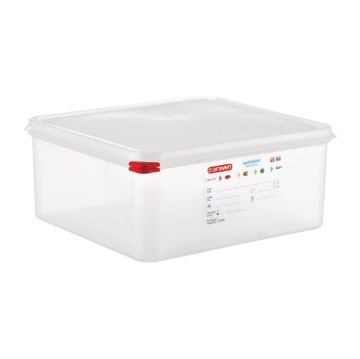 Picture of Araven Polypropylene 2/3 Gastronorm Food Storage Container 13.5Ltr (Pack of 4)