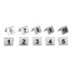 Picture of Olympia Stainless Steel Table Numbers 1-10 (Pack of 10) - U046