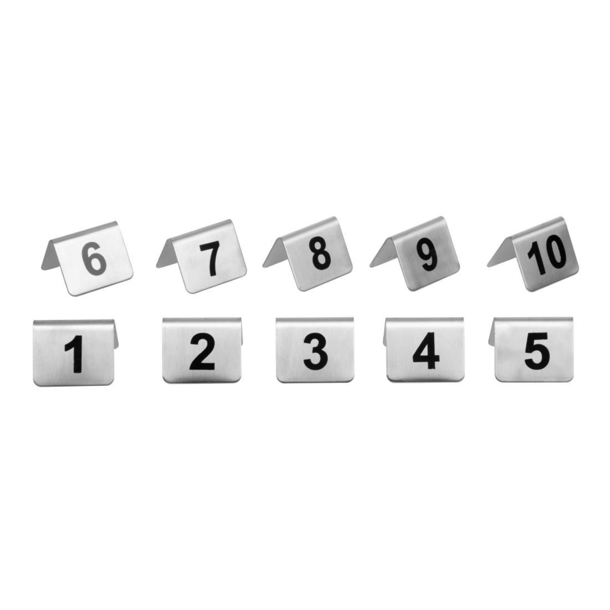 Picture of Olympia Stainless Steel Table Numbers 1-10 (Pack of 10)