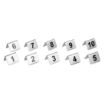 Picture of Olympia Stainless Steel Table Numbers 1-10 (Pack of 10) - U046