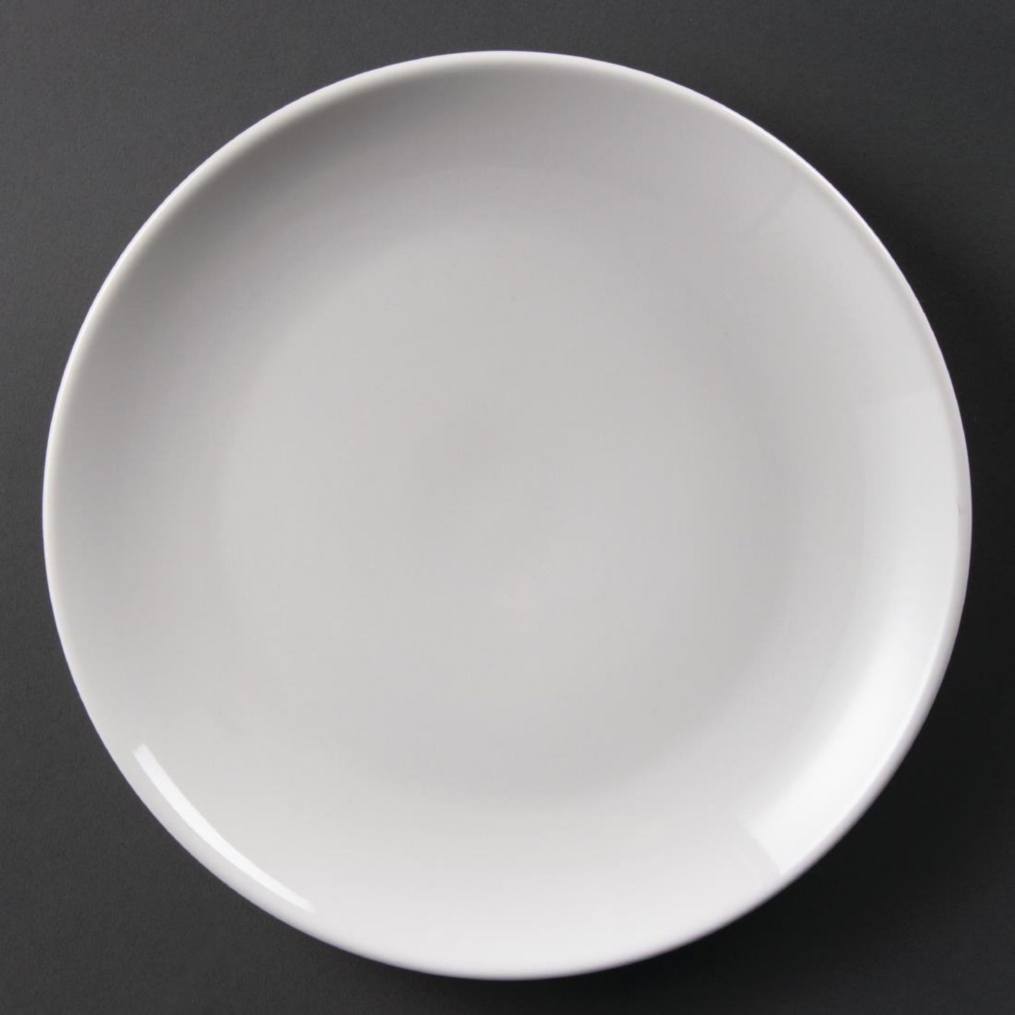 Picture of Olympia Whiteware Coupe Plates 250mm (Pack of 12) - U079