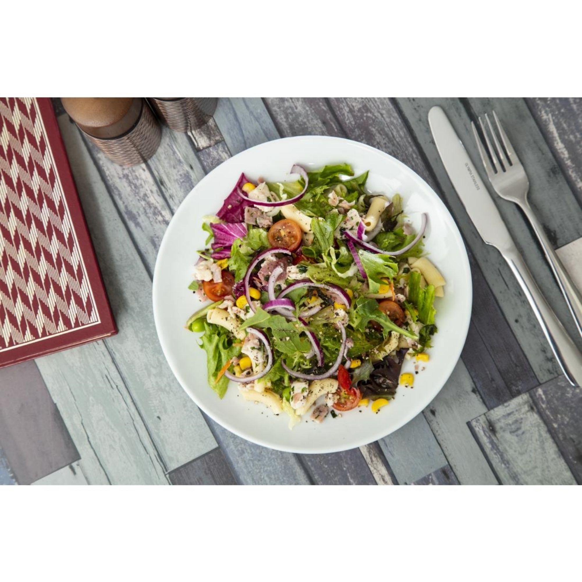 Picture of Olympia Whiteware Coupe Plates 230mm (Pack of 12)