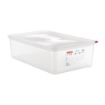 Picture of Araven Polypropylene 1/1 Gastronorm Food Storage Box 21Ltr (Pack of 4) - T991