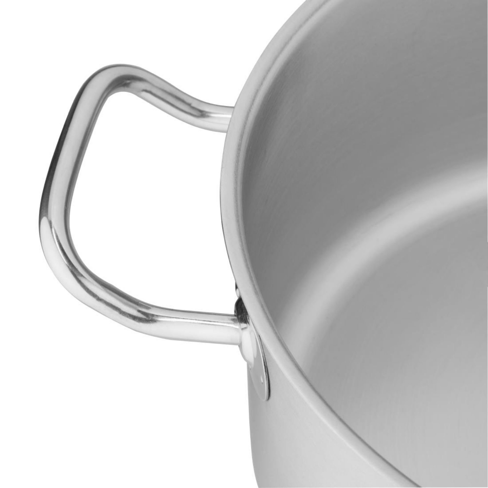 Picture of Vogue Stainless Steel Casserole Pan 28cm