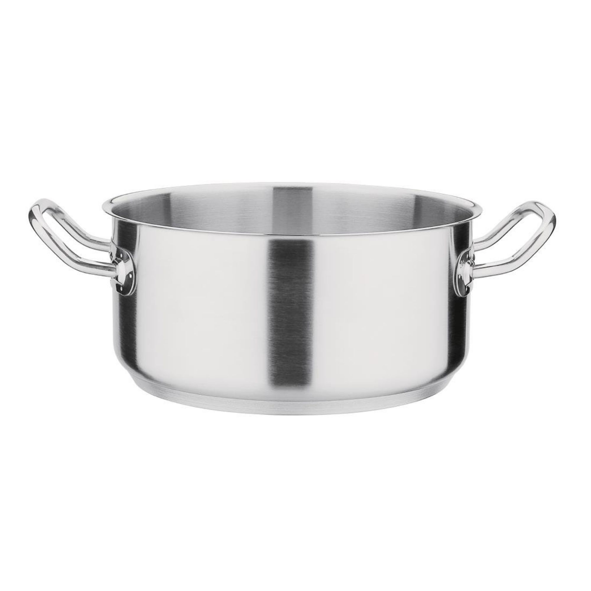 Picture of Vogue Stainless Steel Casserole Pan 24cm - T149