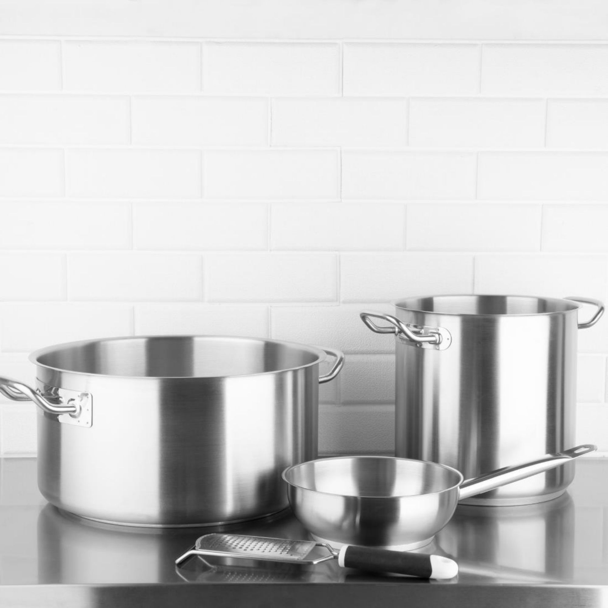 Picture of Vogue Stainless Steel Stew Pan 36cm