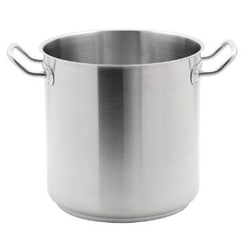 Picture of Vogue Stainless Steel Deep Stock Pot 30cm