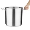 Picture of Vogue Stainless Steel Deep Stock Pot 30cm - T193