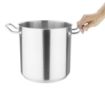 Picture of Vogue Stainless Steel Deep Stock Pot 24cm - T192