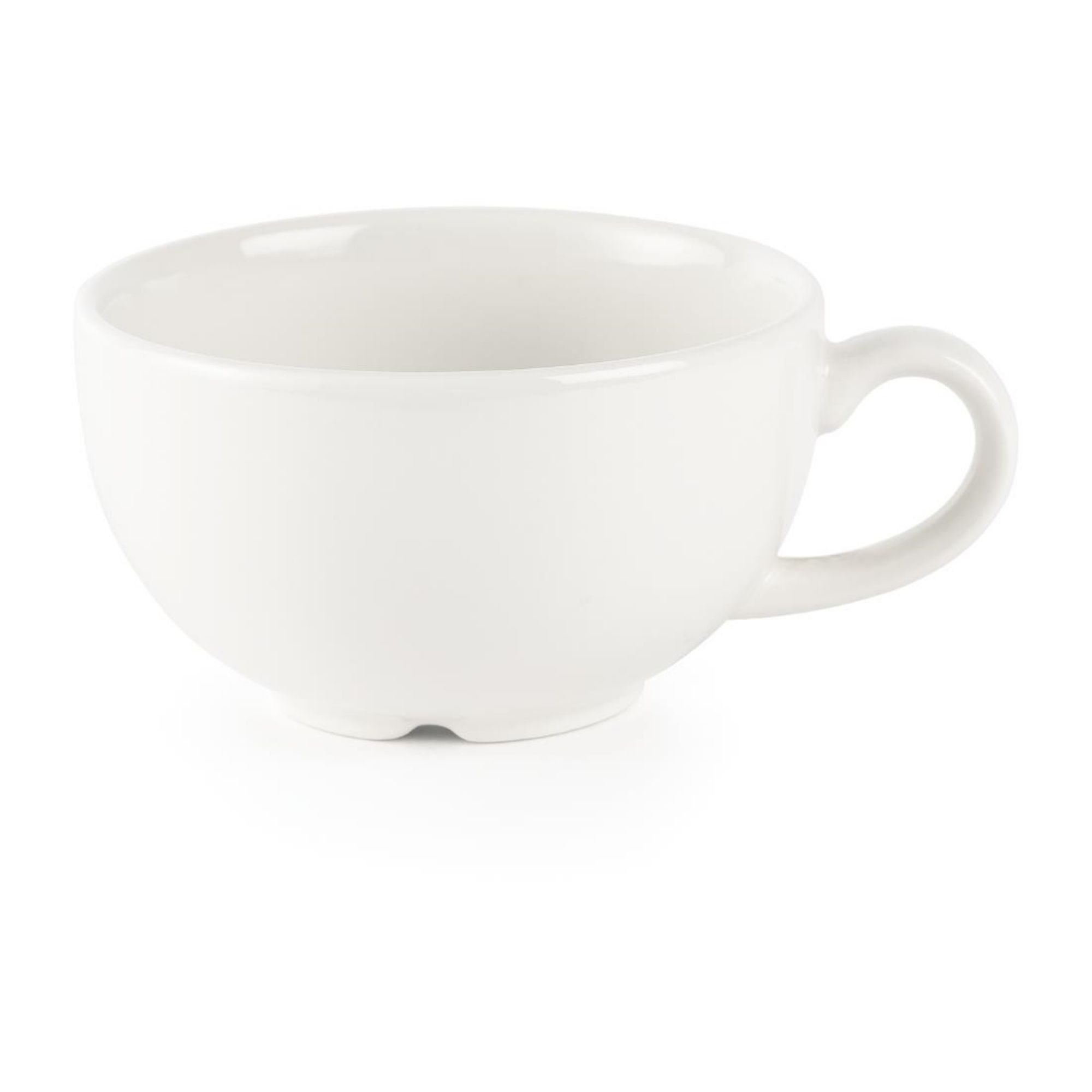 Picture of Churchill Plain Whiteware Cappuccino Cups 227ml (24 pack) - P882