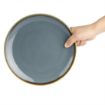 Picture of Olympia Kiln Round Coupe Plate Ocean 230mm (6 Pack) - SA282