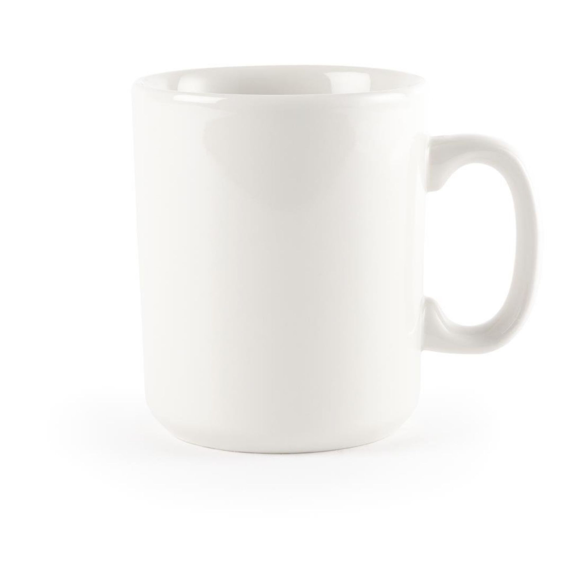Picture of Churchill Plain Whiteware Windsor Mugs 284ml (Pack of 36) - P741