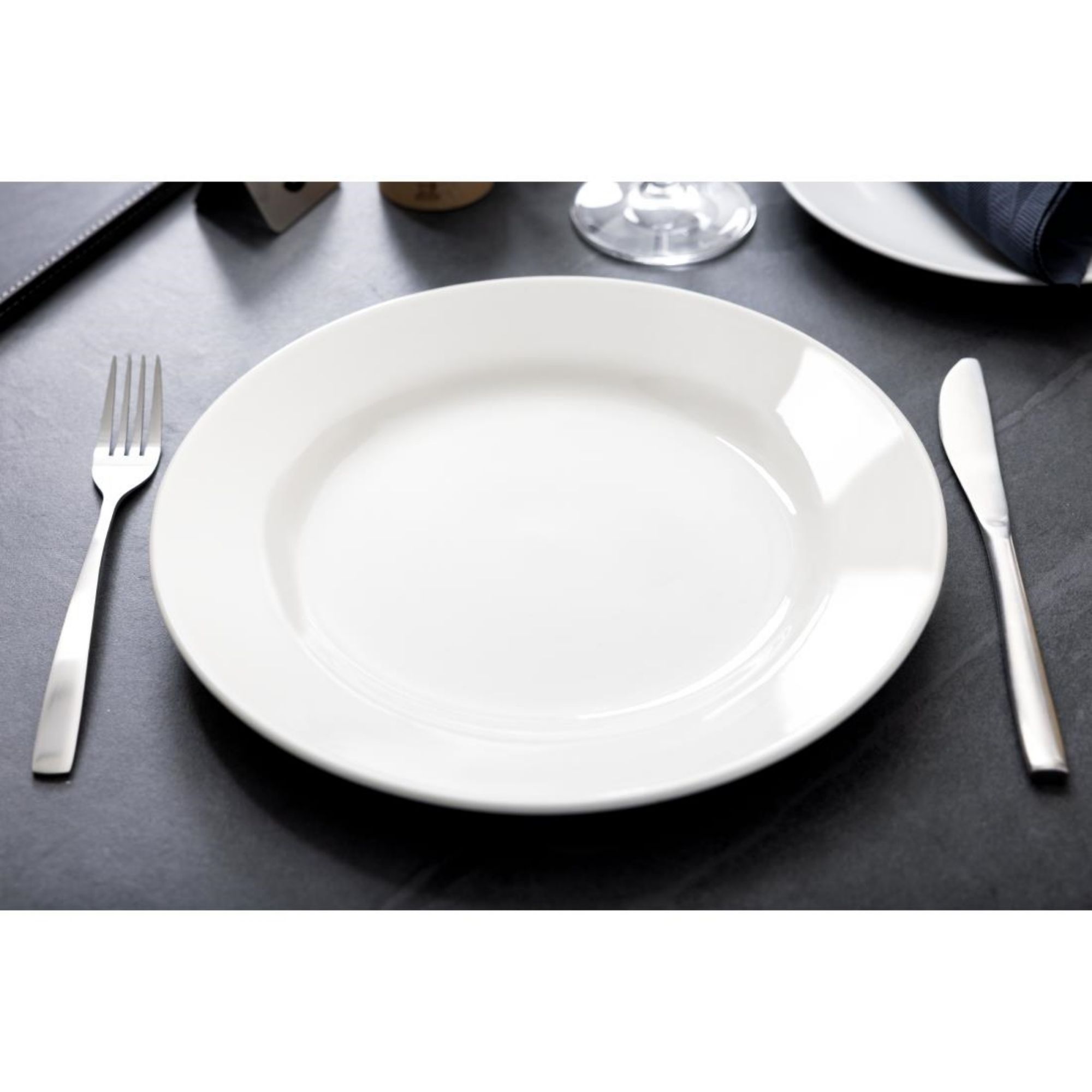 Picture of Churchill Whiteware Classic Plates 280mm (Pack of 12)