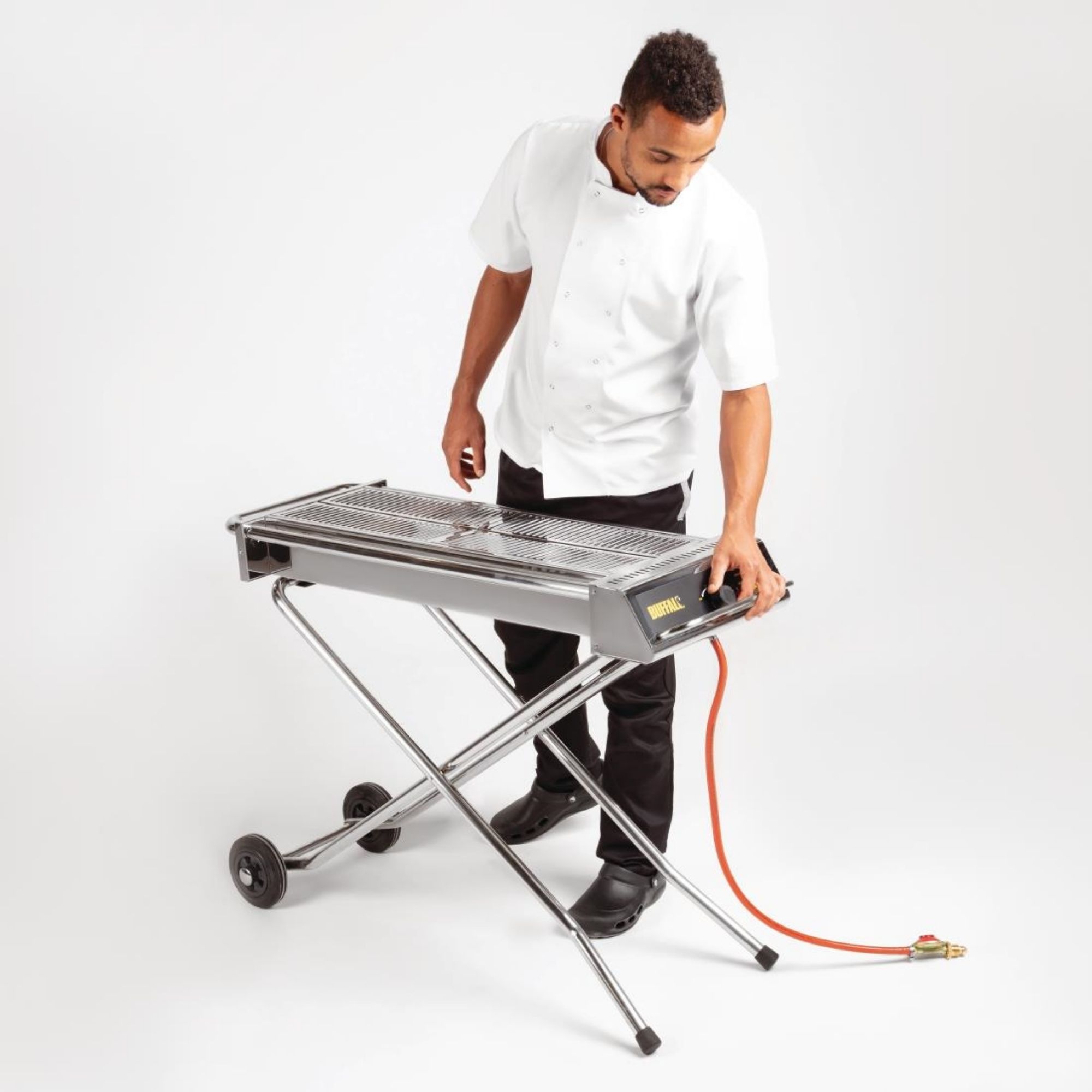 Picture of Buffalo Folding Propane Gas Barbecue