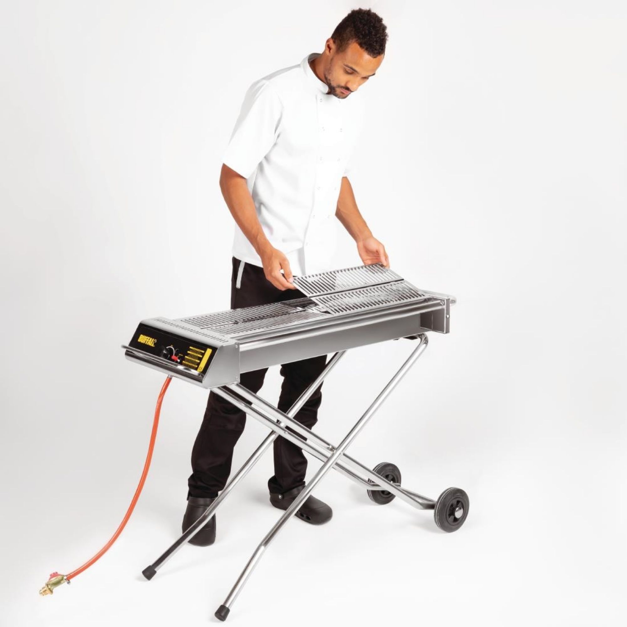 Picture of Buffalo Folding Propane Gas Barbecue