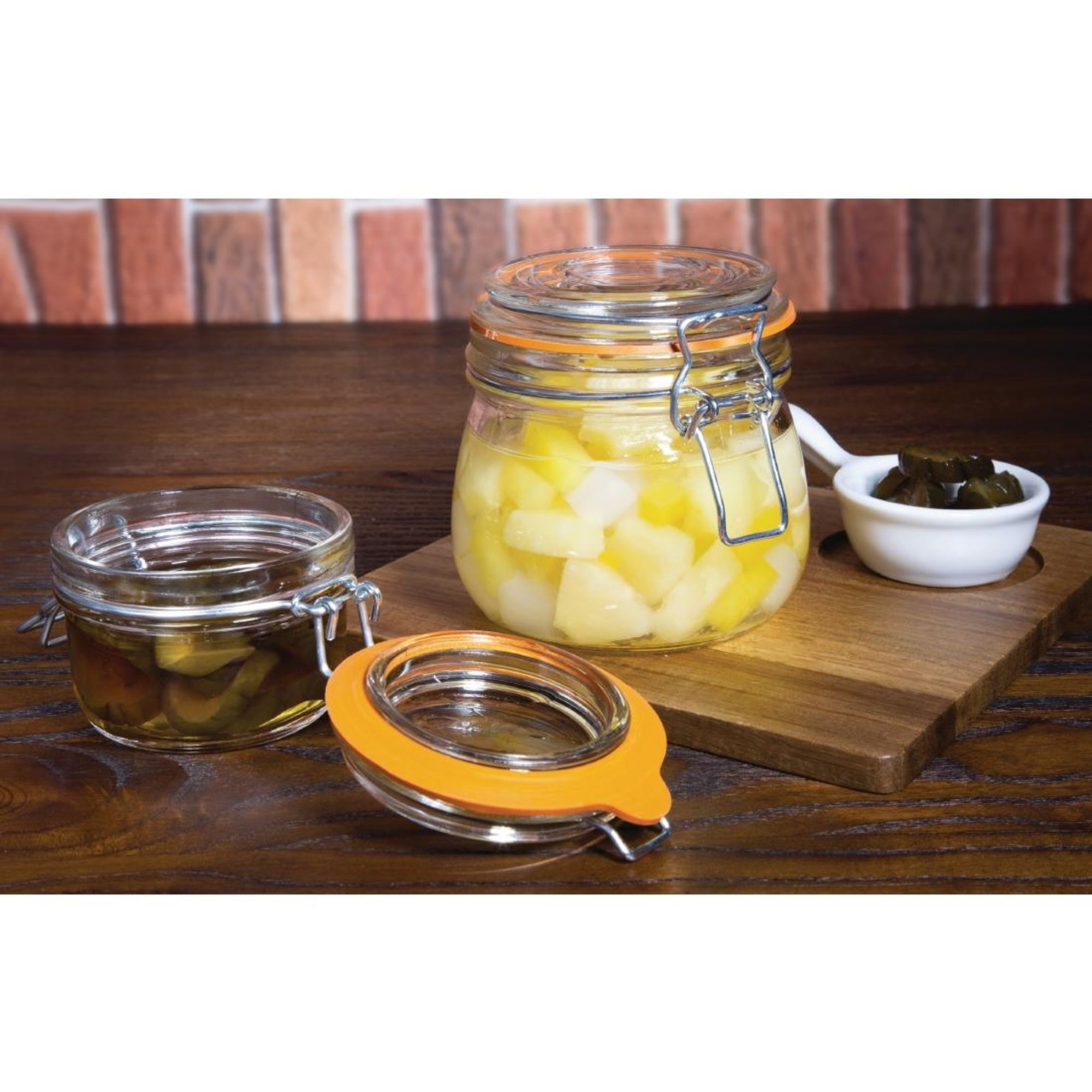 Picture of Vogue Clip Top Preserve Jar 500ml
