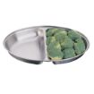 Picture of Olympia Oval Vegetable Dish Two Compartments 300mm - P186