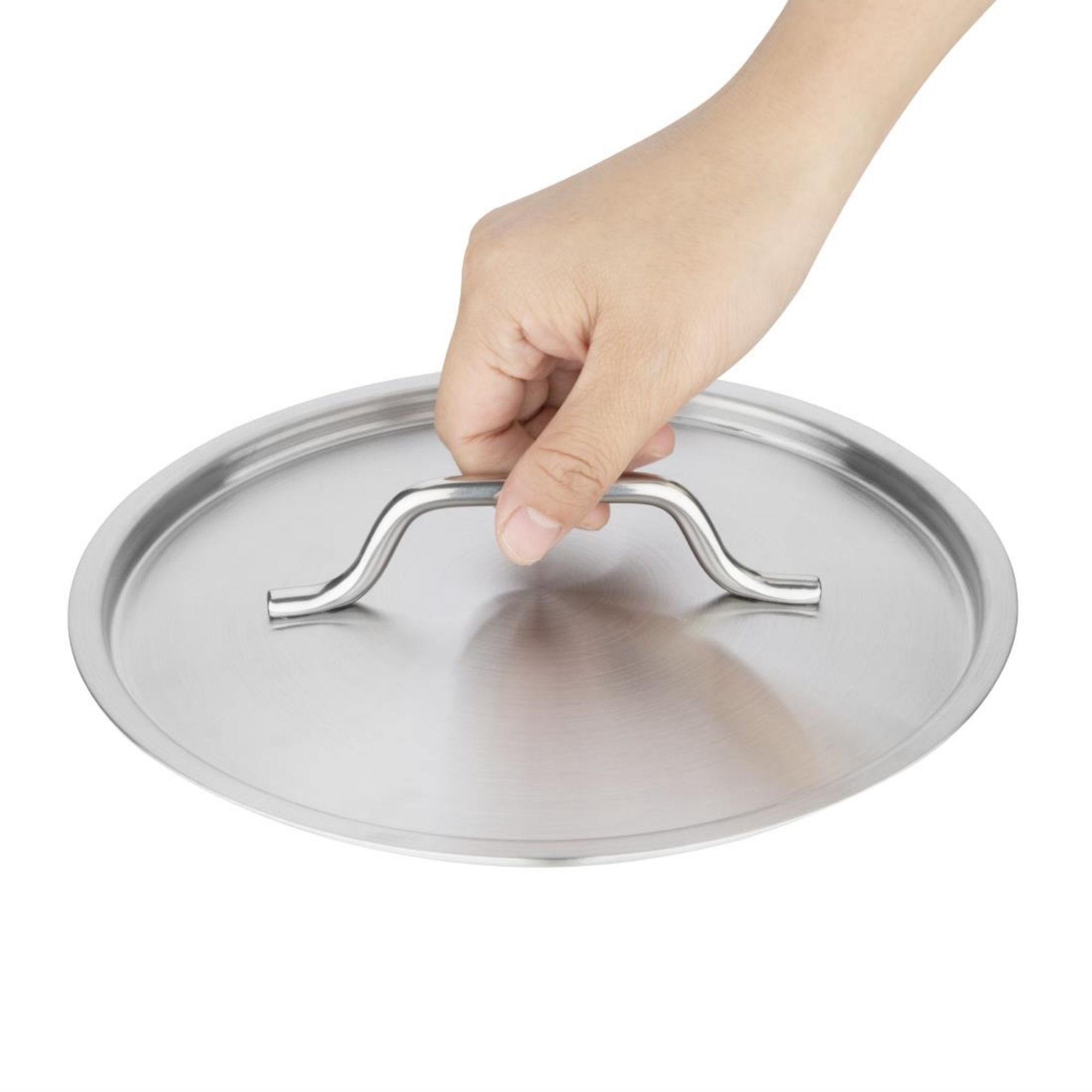 Picture of Vogue Stainless Steel Saucepan Lid 20cm