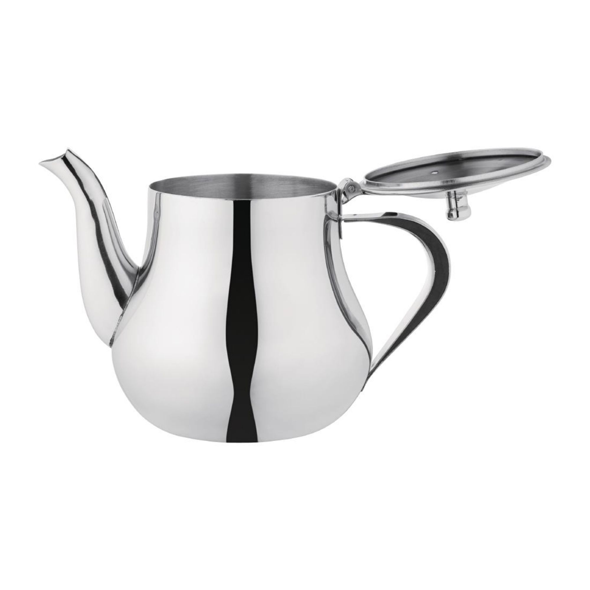 Picture of Olympia Arabian Stainless Steel Teapot 1Ltr